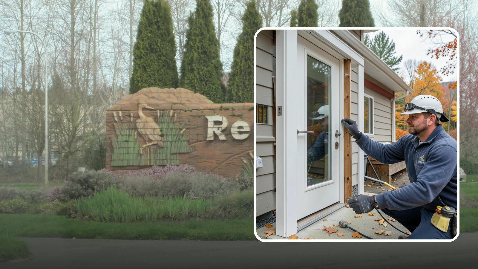 Door Repair in Renton, King County, WA - Door repair that fixes sticking, sagging, and drafty doors throughout your home.