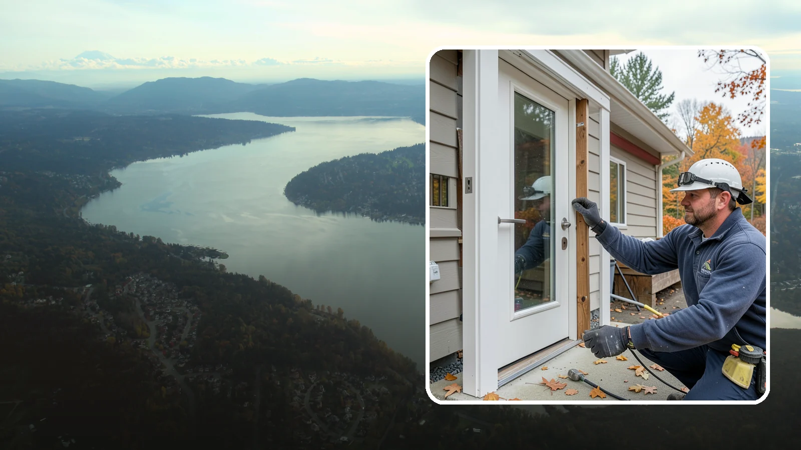 Door Repair in Sammamish, King County, WA - Door repair that fixes sticking, sagging, and drafty doors throughout your home.