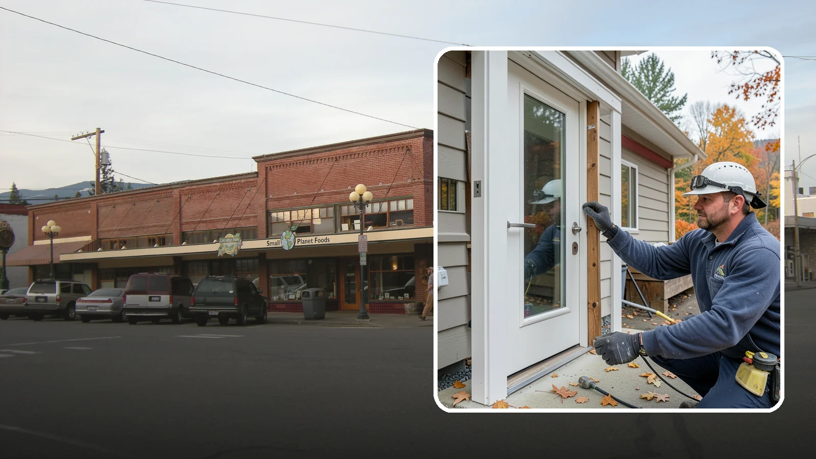 Door Repair in Sedro-Woolley, Skagit County, WA - Door repair that fixes sticking, sagging, and drafty doors throughout your home.