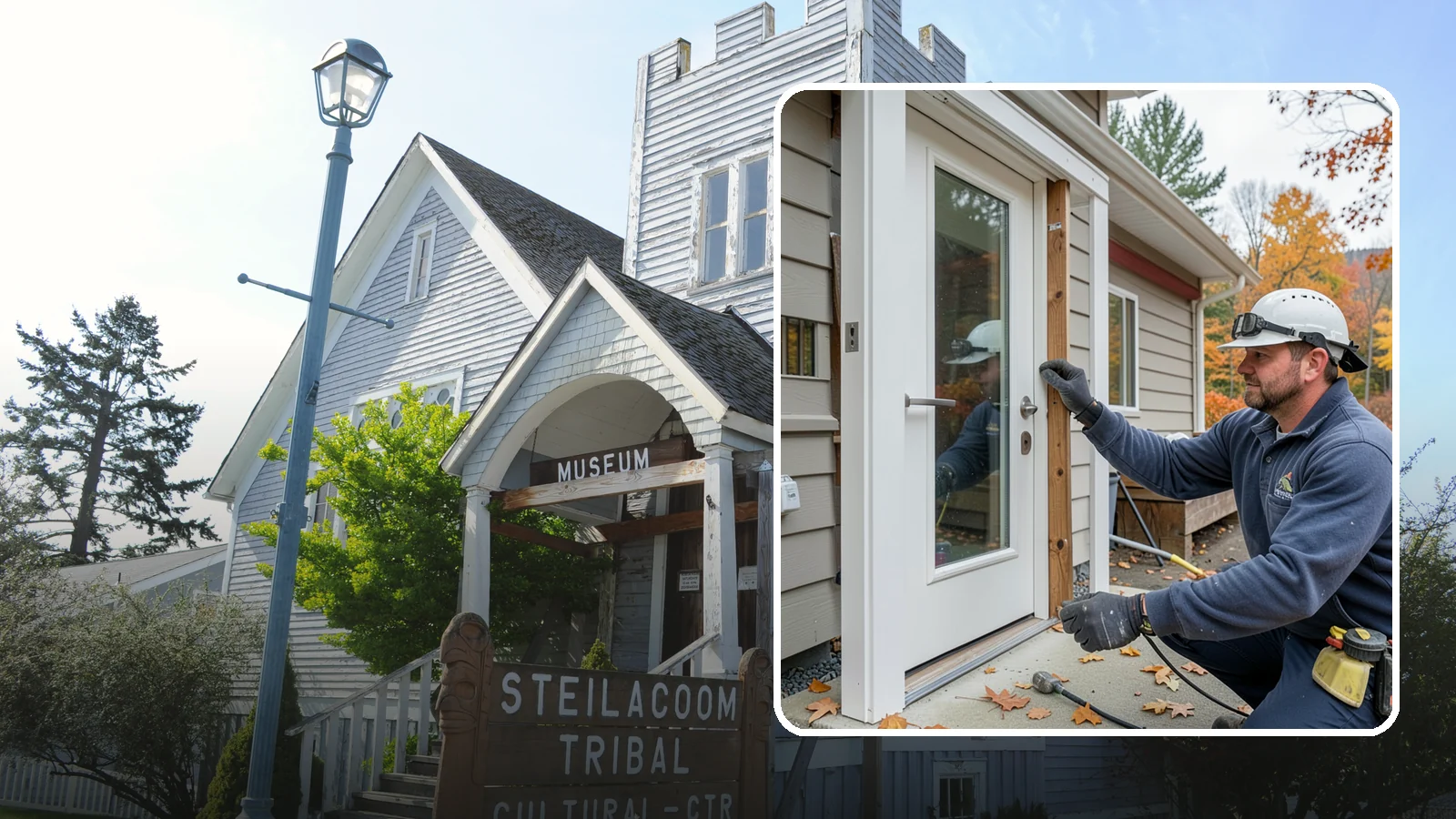 Door Repair in Steilacoom, Pierce County, WA - Door repair that fixes sticking, sagging, and drafty doors throughout your home.