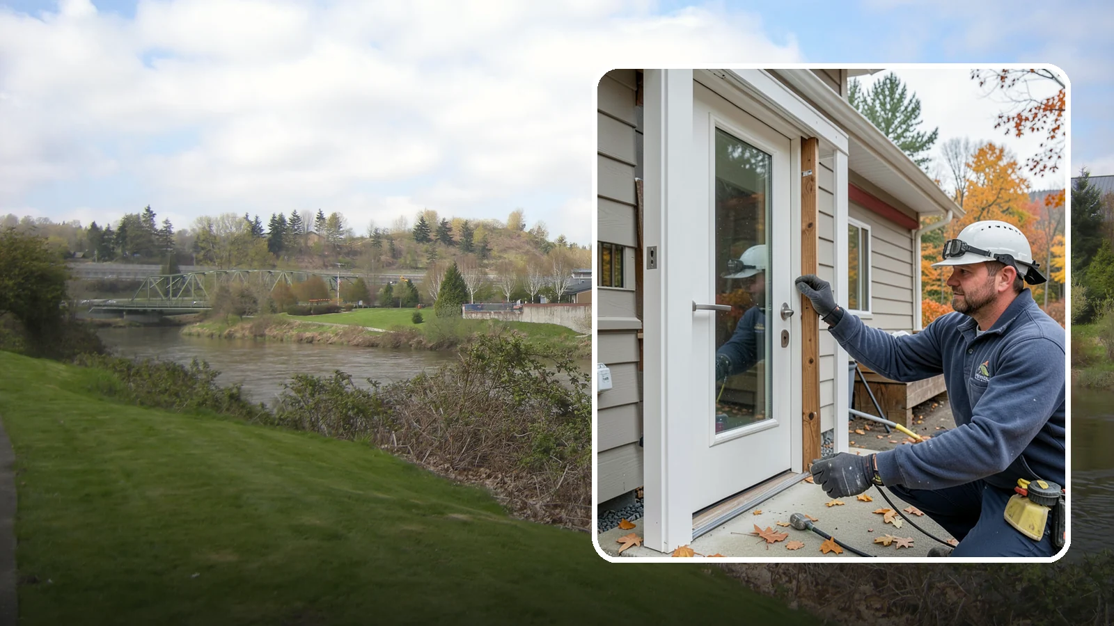 Door Repair in Tukwila, King County, WA - Door repair that fixes sticking, sagging, and drafty doors throughout your home.
