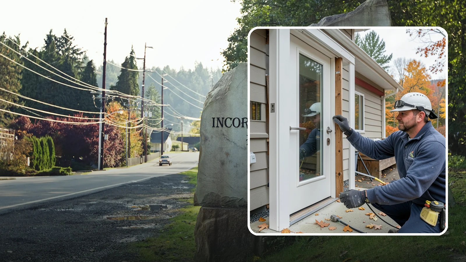 Door Repair in Wilkeson, Pierce County, WA - Door repair that fixes sticking, sagging, and drafty doors throughout your home.