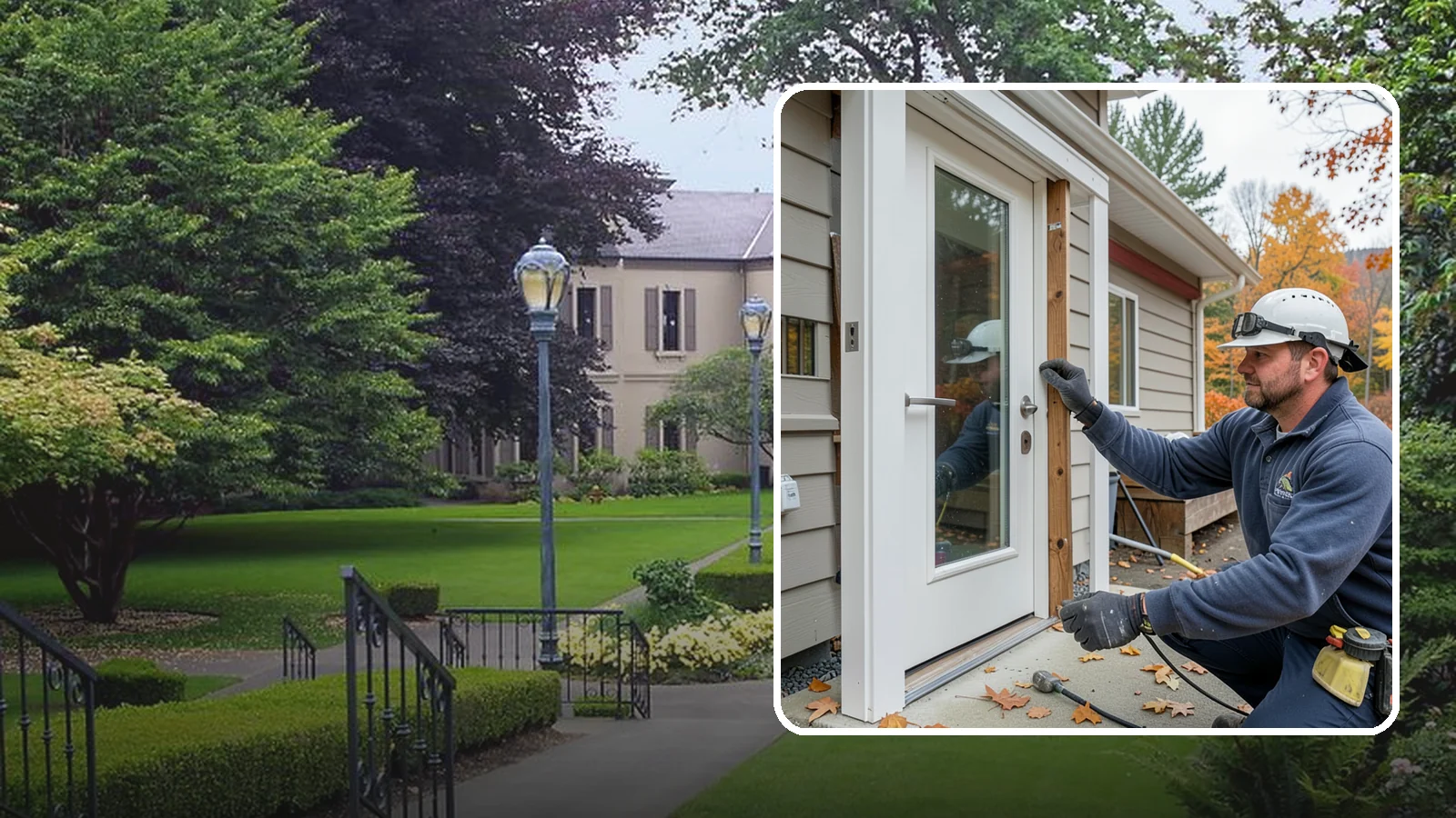 Door Repair in Woodinville, King County, WA - Door repair that fixes sticking, sagging, and drafty doors throughout your home.