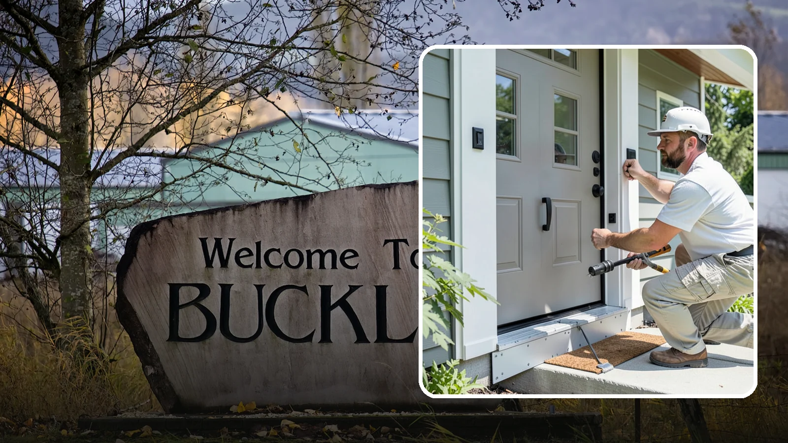 Door Threshold Replacement in Buckley, Pierce County, WA - Replacement thresholds that reseal your doorway against drafts, water, and wear.