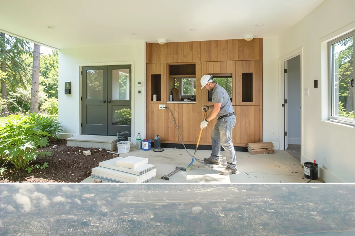 Door Threshold Replacement in Burien, King County, WA - Replacing a threshold before the rainy season guards against winter leaks, though it can be done whenever a draft appears.