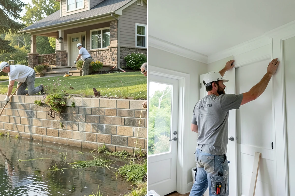 Door Threshold Replacement in Clyde Hill, King County, WA - Remove the old threshold and inspect the sill and subfloor