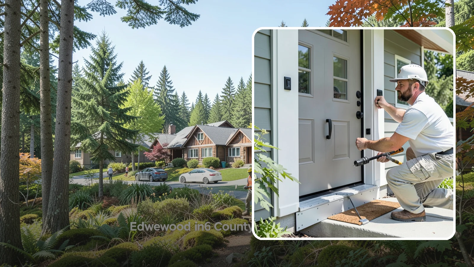 Door Threshold Replacement in Edgewood, Pierce County, WA - Replacement thresholds that reseal your doorway against drafts, water, and wear.