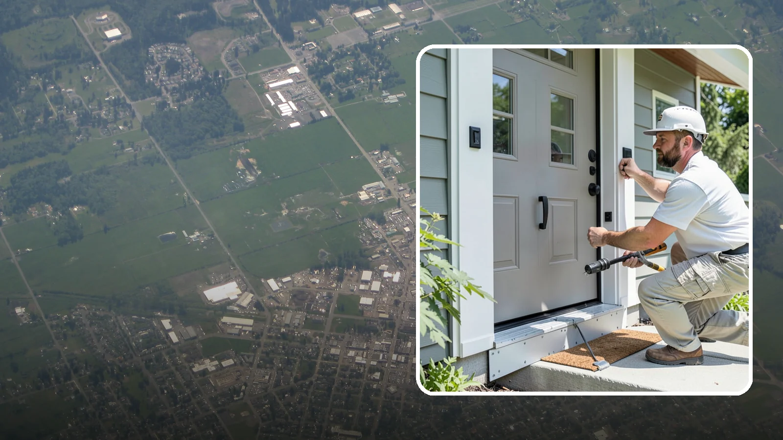 Door Threshold Replacement in Enumclaw, King County, WA - Replacement thresholds that reseal your doorway against drafts, water, and wear.