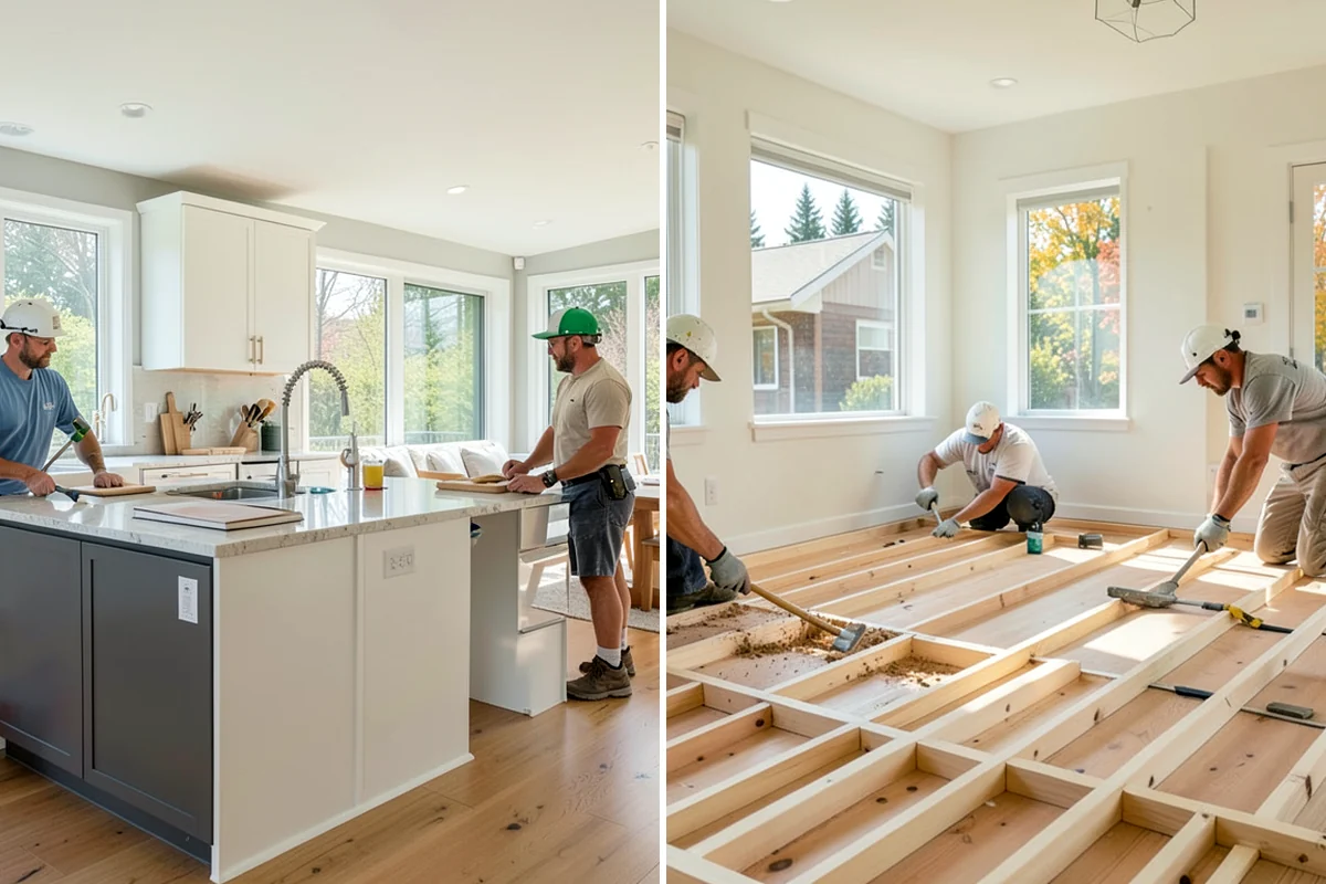 Door Threshold Replacement in Everett, Snohomish County, WA - Remove the old threshold and inspect the sill and subfloor