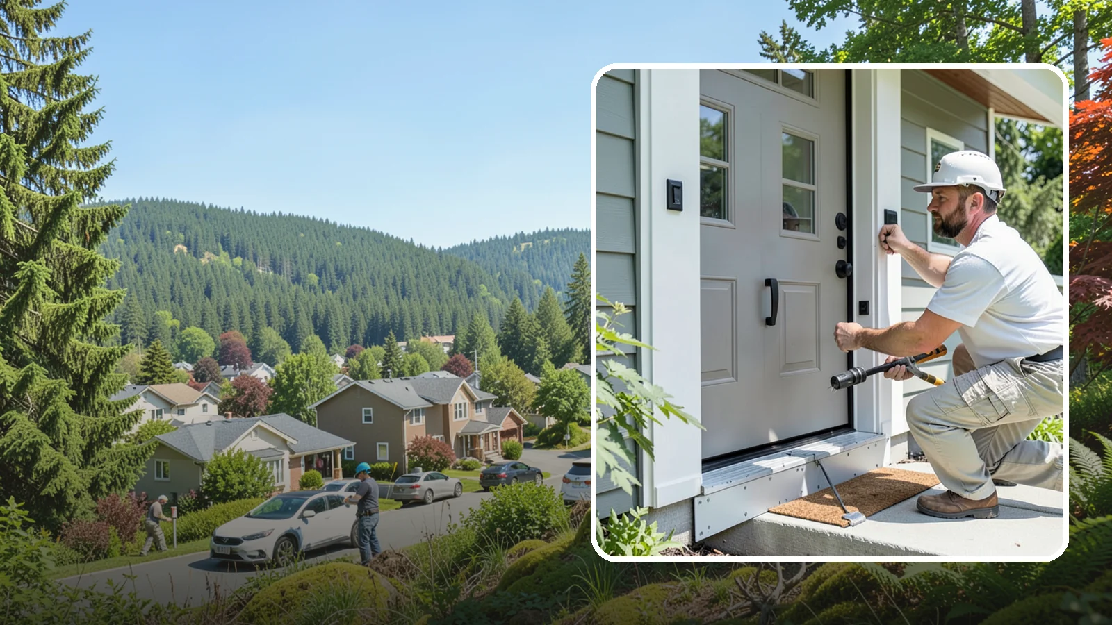 Door Threshold Replacement in Index, Snohomish County, WA - Replacement thresholds that reseal your doorway against drafts, water, and wear.