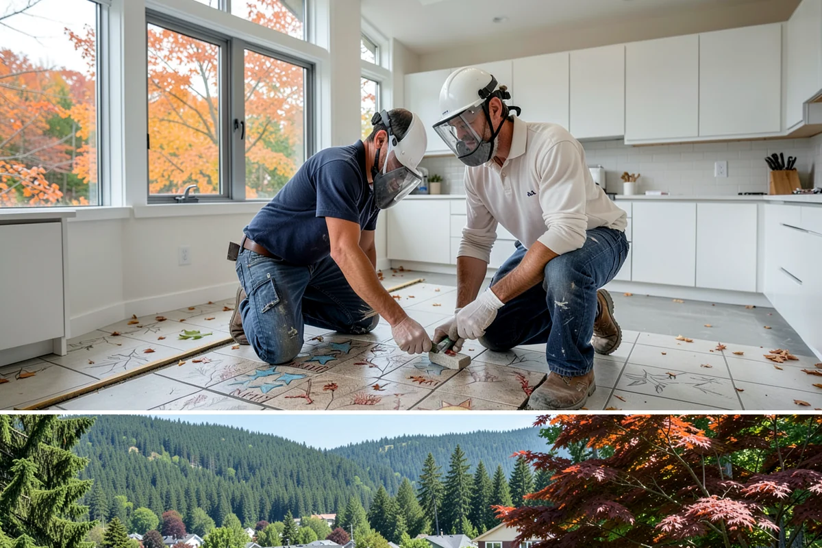 Door Threshold Replacement in Index, Snohomish County, WA - Replacing a threshold before the rainy season guards against winter leaks, though it can be done whenever a draft appears.