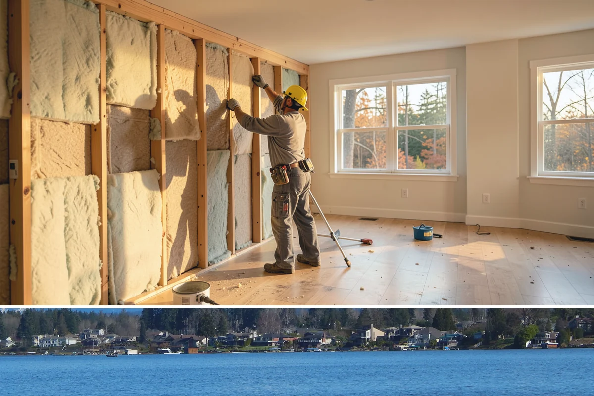 Door Threshold Replacement in Lake Stevens, Snohomish County, WA - Replacing a threshold before the rainy season guards against winter leaks, though it can be done whenever a draft appears.