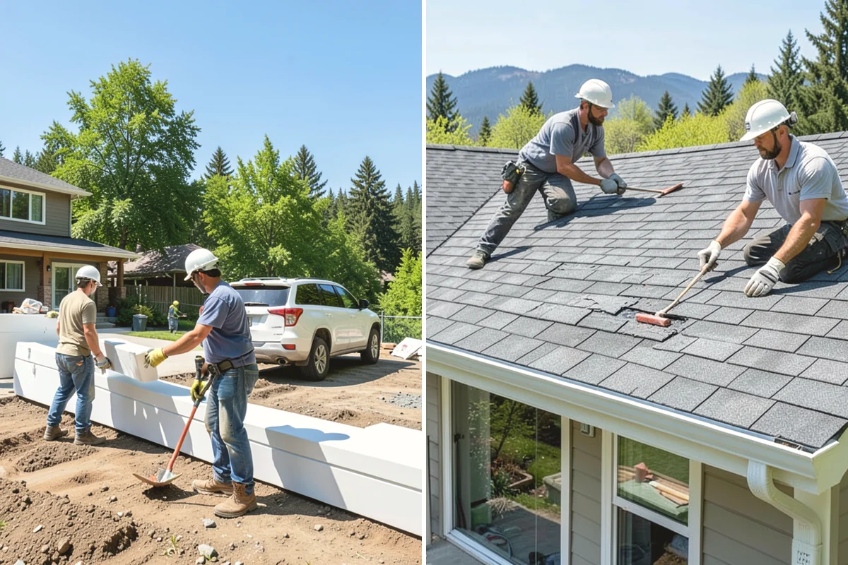 Door Threshold Replacement in Mountlake Terrace, Snohomish County, WA - Remove the old threshold and inspect the sill and subfloor