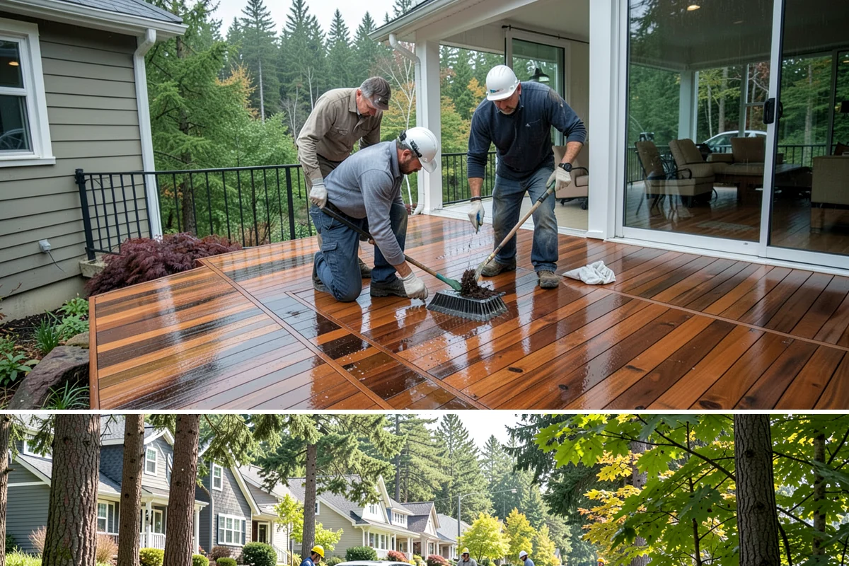 Door Threshold Replacement in Normandy Park, King County, WA - Replacing a threshold before the rainy season guards against winter leaks, though it can be done whenever a draft appears.