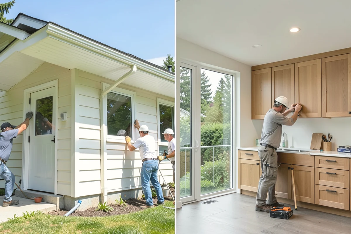 Door Threshold Replacement in North Bend, King County, WA - Remove the old threshold and inspect the sill and subfloor