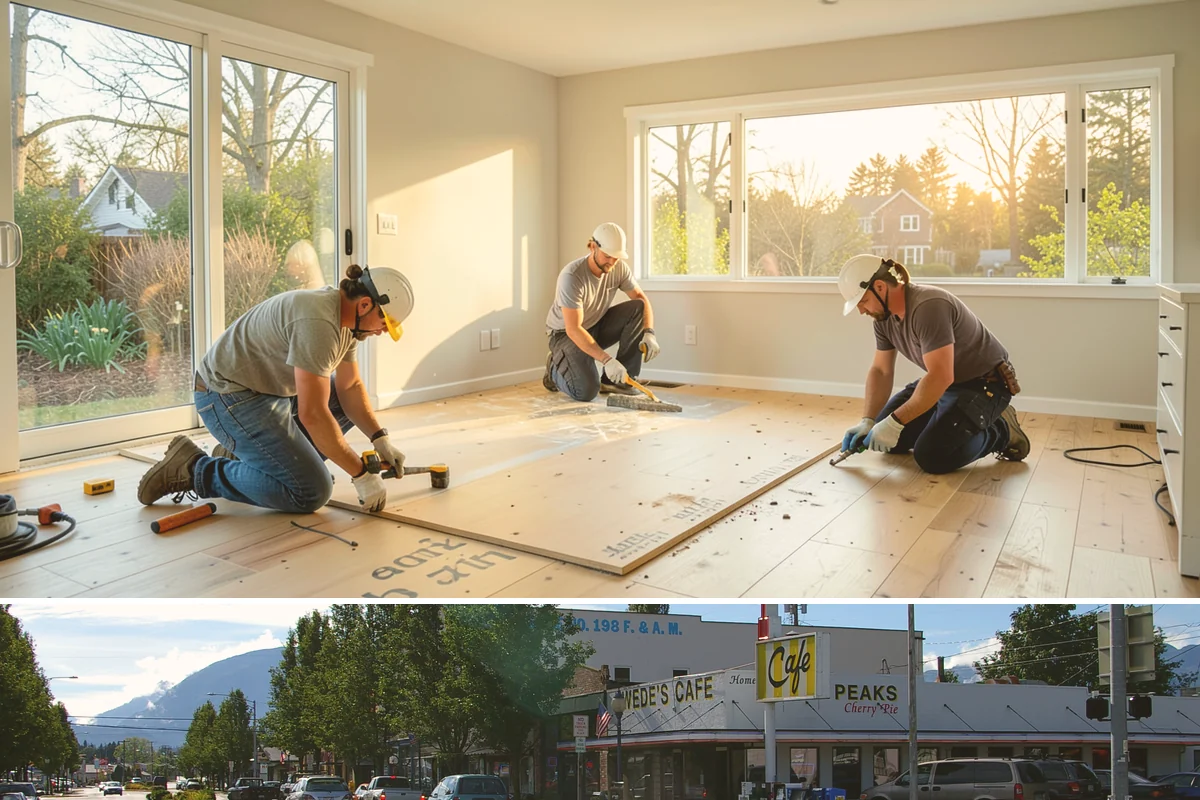 Door Threshold Replacement in North Bend, King County, WA - Replacing a threshold before the rainy season guards against winter leaks, though it can be done whenever a draft appears.