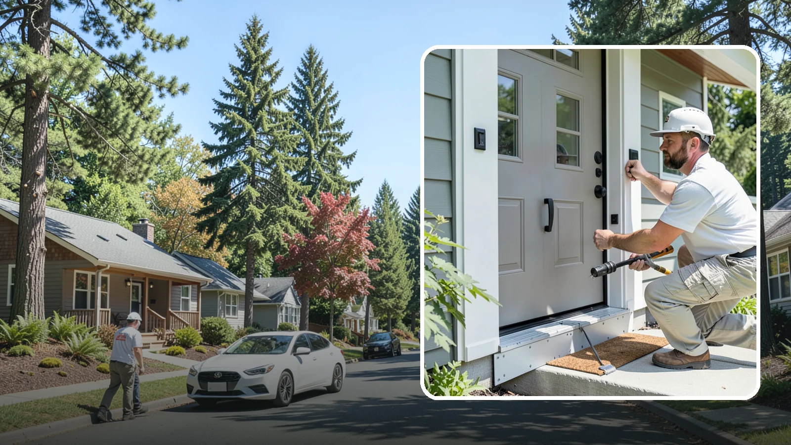 Door Threshold Replacement in Orting, Pierce County, WA - Replacement thresholds that reseal your doorway against drafts, water, and wear.