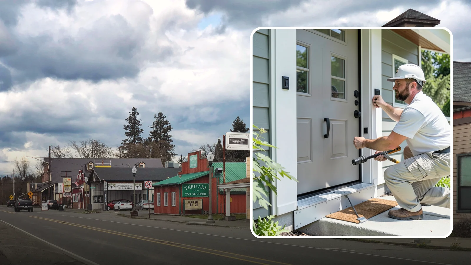 Door Threshold Replacement in Roy, Pierce County, WA - Replacement thresholds that reseal your doorway against drafts, water, and wear.