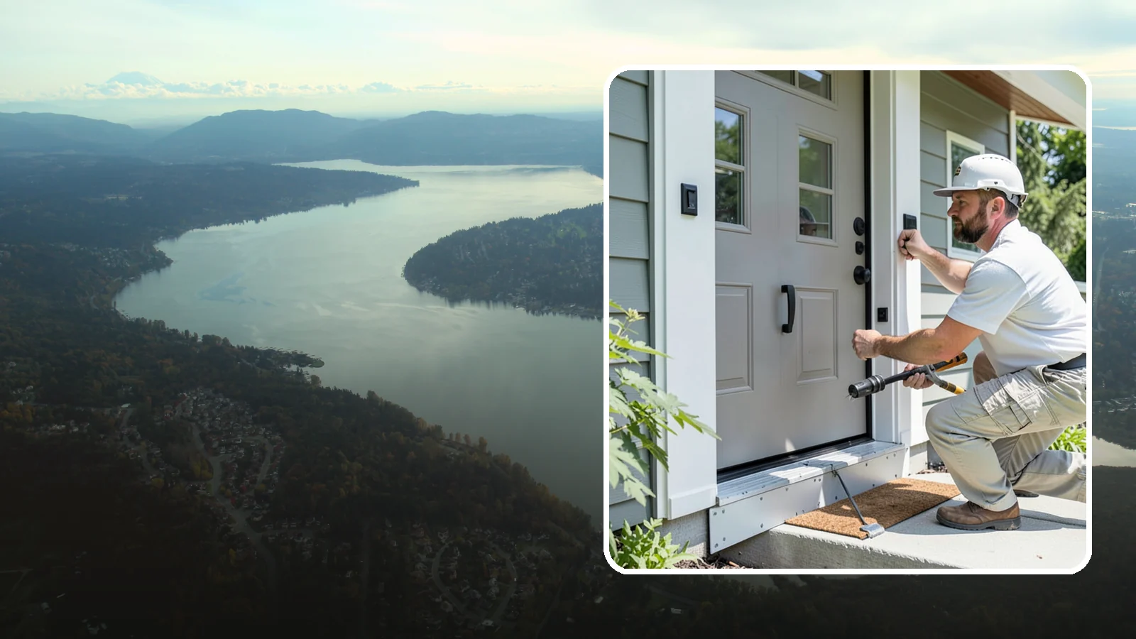 Door Threshold Replacement in Sammamish, King County, WA - Replacement thresholds that reseal your doorway against drafts, water, and wear.