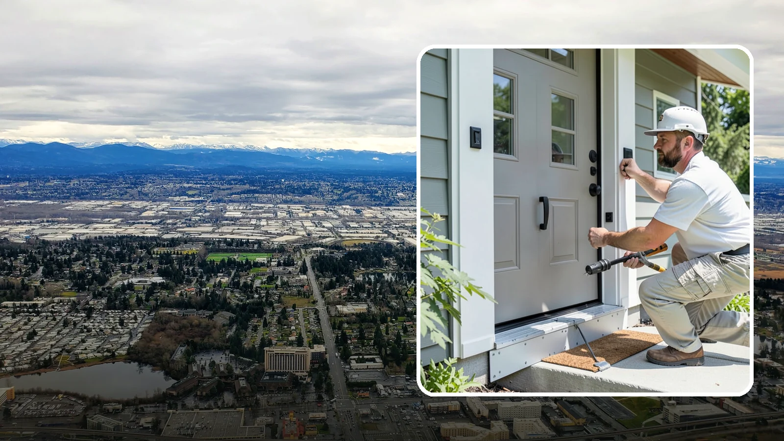 Door Threshold Replacement in SeaTac, King County, WA - Replacement thresholds that reseal your doorway against drafts, water, and wear.