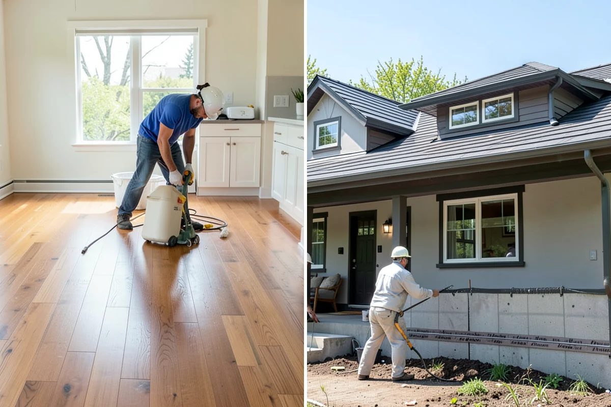 Door Threshold Replacement in Sedro-Woolley, Skagit County, WA - Remove the old threshold and inspect the sill and subfloor