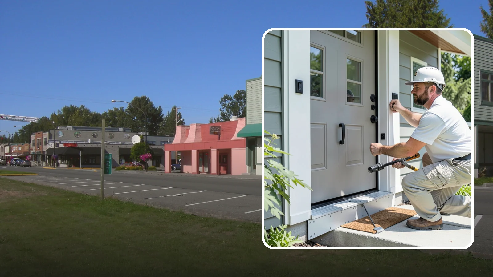 Door Threshold Replacement in Snoqualmie, King County, WA - Replacement thresholds that reseal your doorway against drafts, water, and wear.