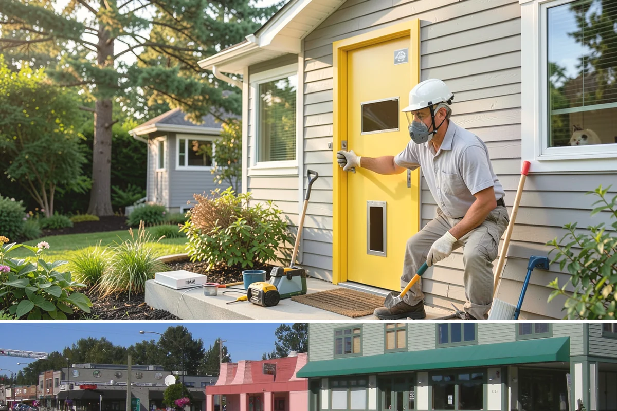 Door Threshold Replacement in Snoqualmie, King County, WA - Replacing a threshold before the rainy season guards against winter leaks, though it can be done whenever a draft appears.