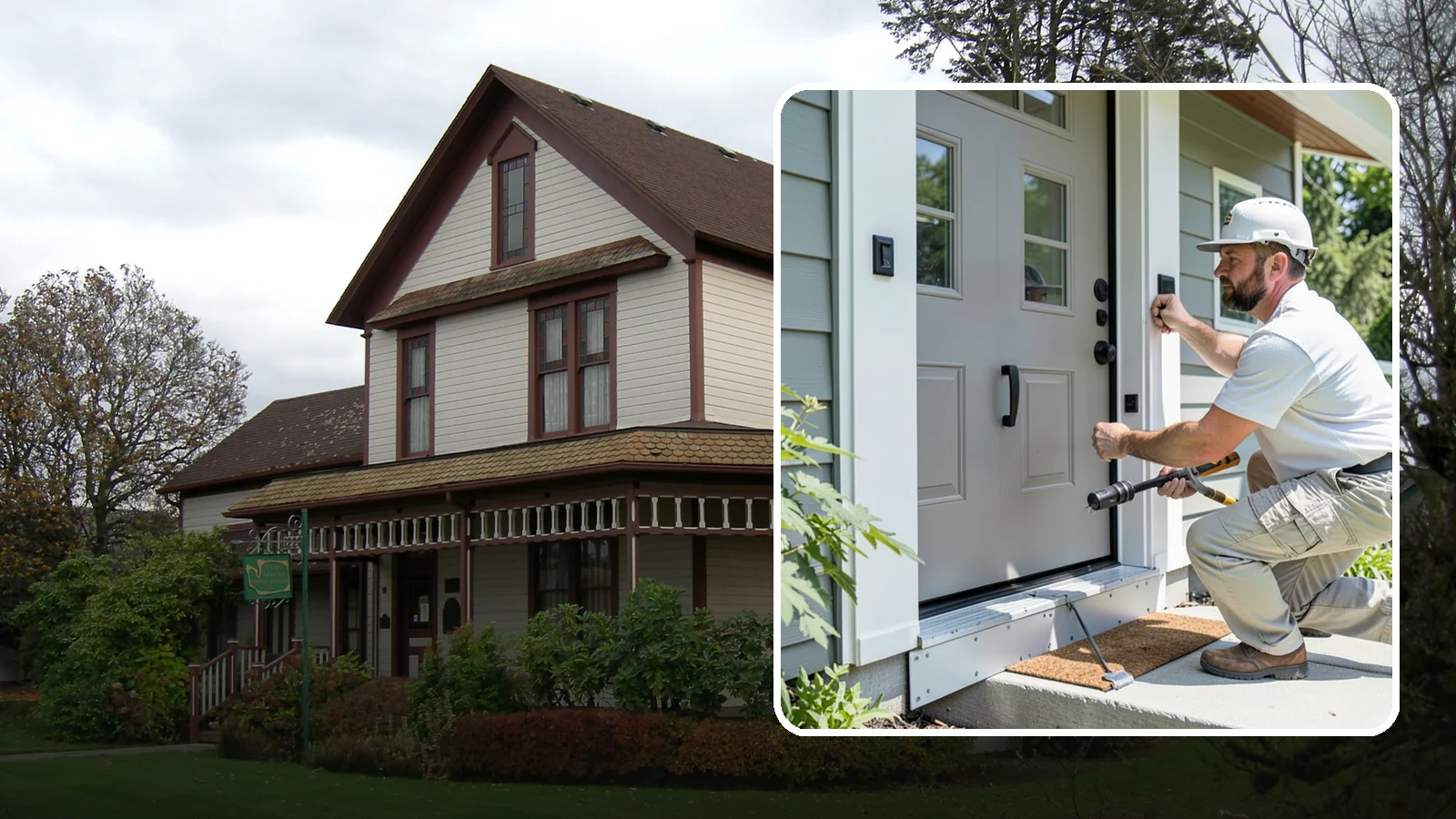 Door Threshold Replacement in Sumner, Pierce County, WA - Replacement thresholds that reseal your doorway against drafts, water, and wear.
