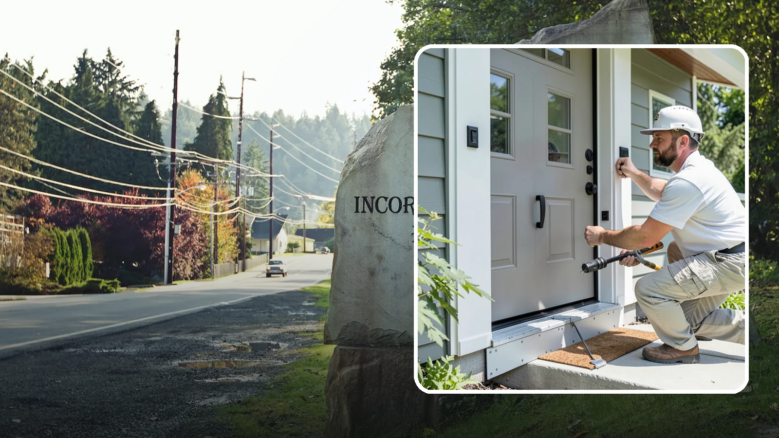 Door Threshold Replacement in Wilkeson, Pierce County, WA - Replacement thresholds that reseal your doorway against drafts, water, and wear.