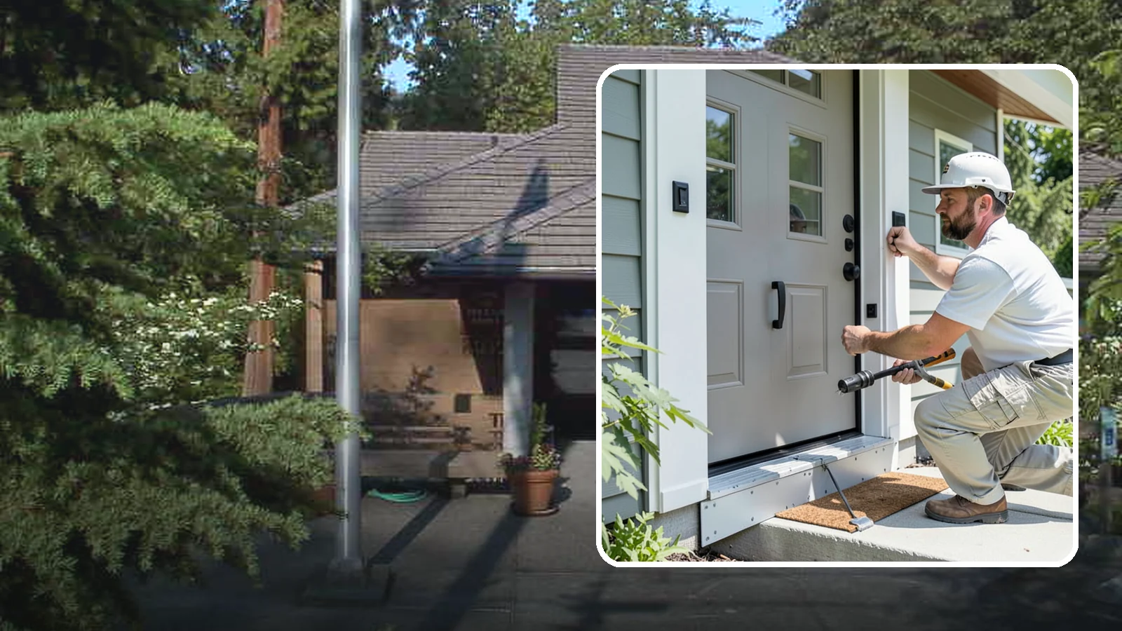 Door Threshold Replacement in Yarrow Point, King County, WA - Replacement thresholds that reseal your doorway against drafts, water, and wear.