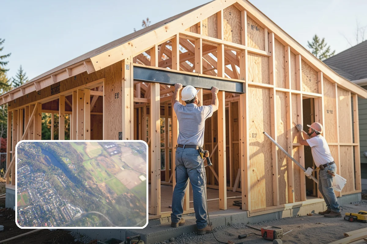 Dormer Addition in Algona, King County, WA - Adds headroom and floor space upstairs