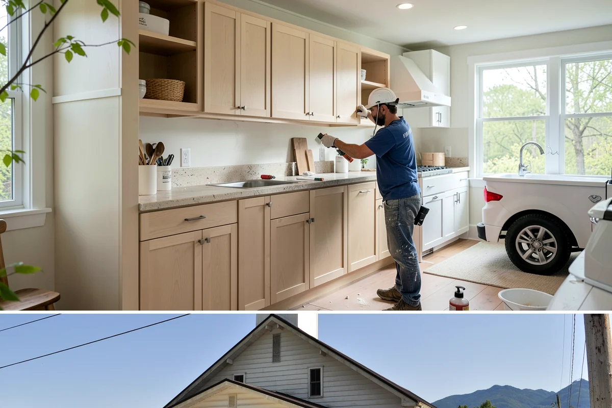 Dormer Addition in Concrete, Skagit County, WA - Opening the roof for a dormer is scheduled for dry summer days to protect the home's interior.