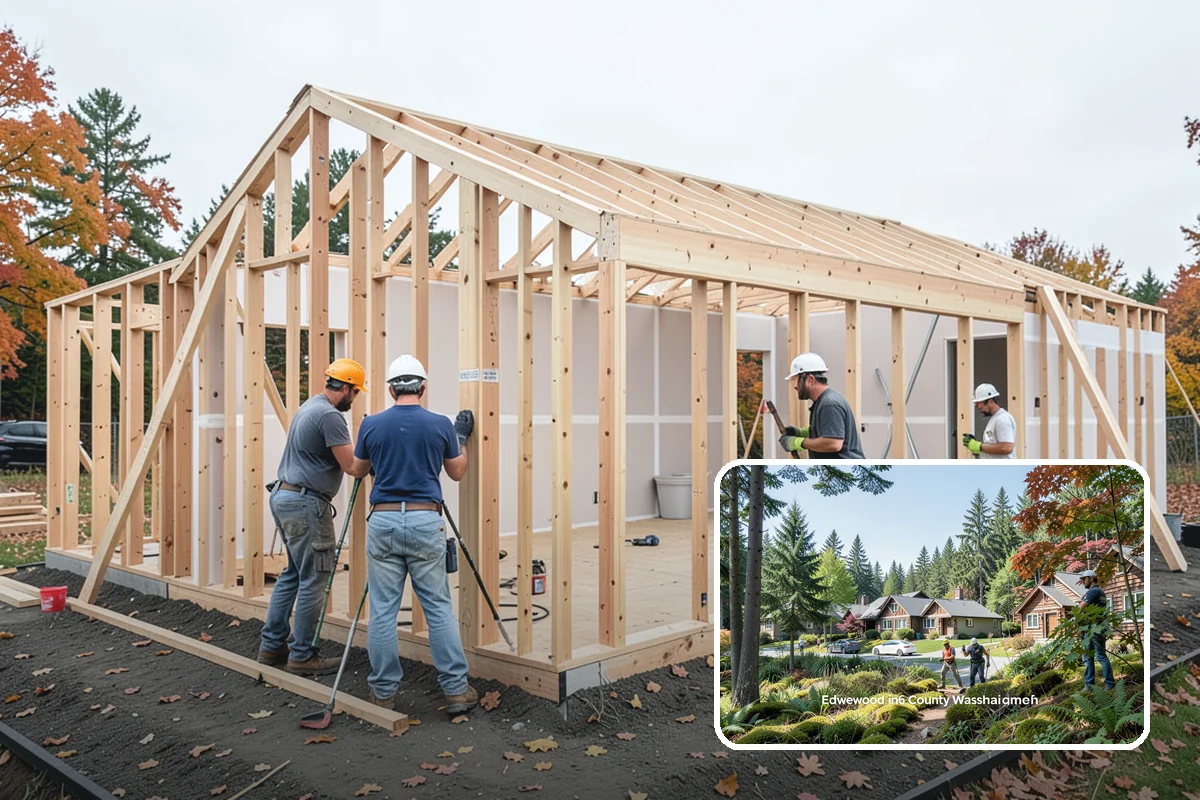 Dormer Addition in Edgewood, Pierce County, WA - Adds headroom and floor space upstairs