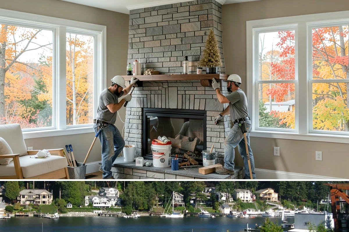 Dormer Addition in Gig Harbor, Pierce County, WA - Opening the roof for a dormer is scheduled for dry summer days to protect the home's interior.