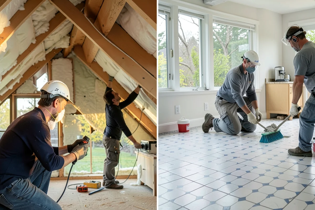 Dormer Addition in SeaTac, King County, WA - Evaluate the roof structure and attic