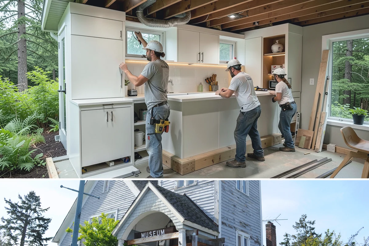 Dormer Addition in Steilacoom, Pierce County, WA - Opening the roof for a dormer is scheduled for dry summer days to protect the home's interior.