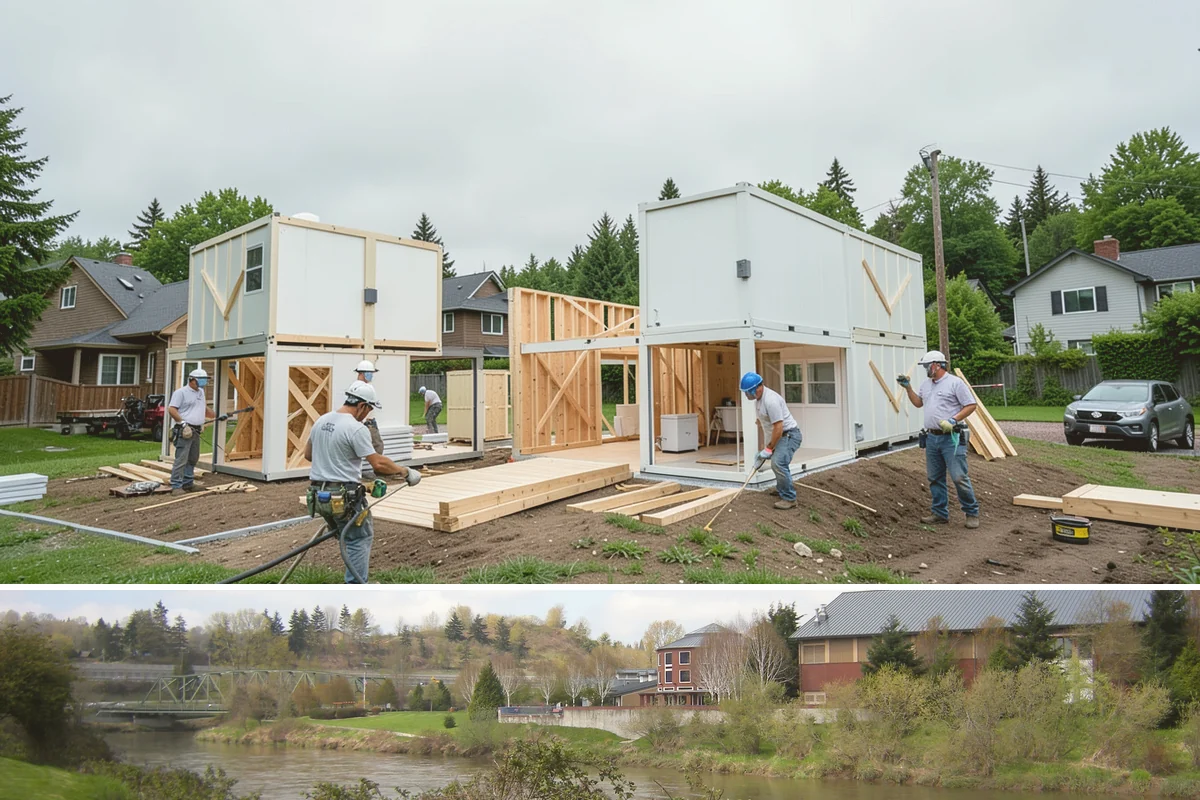 Dormer Addition in Tukwila, King County, WA - Opening the roof for a dormer is scheduled for dry summer days to protect the home's interior.