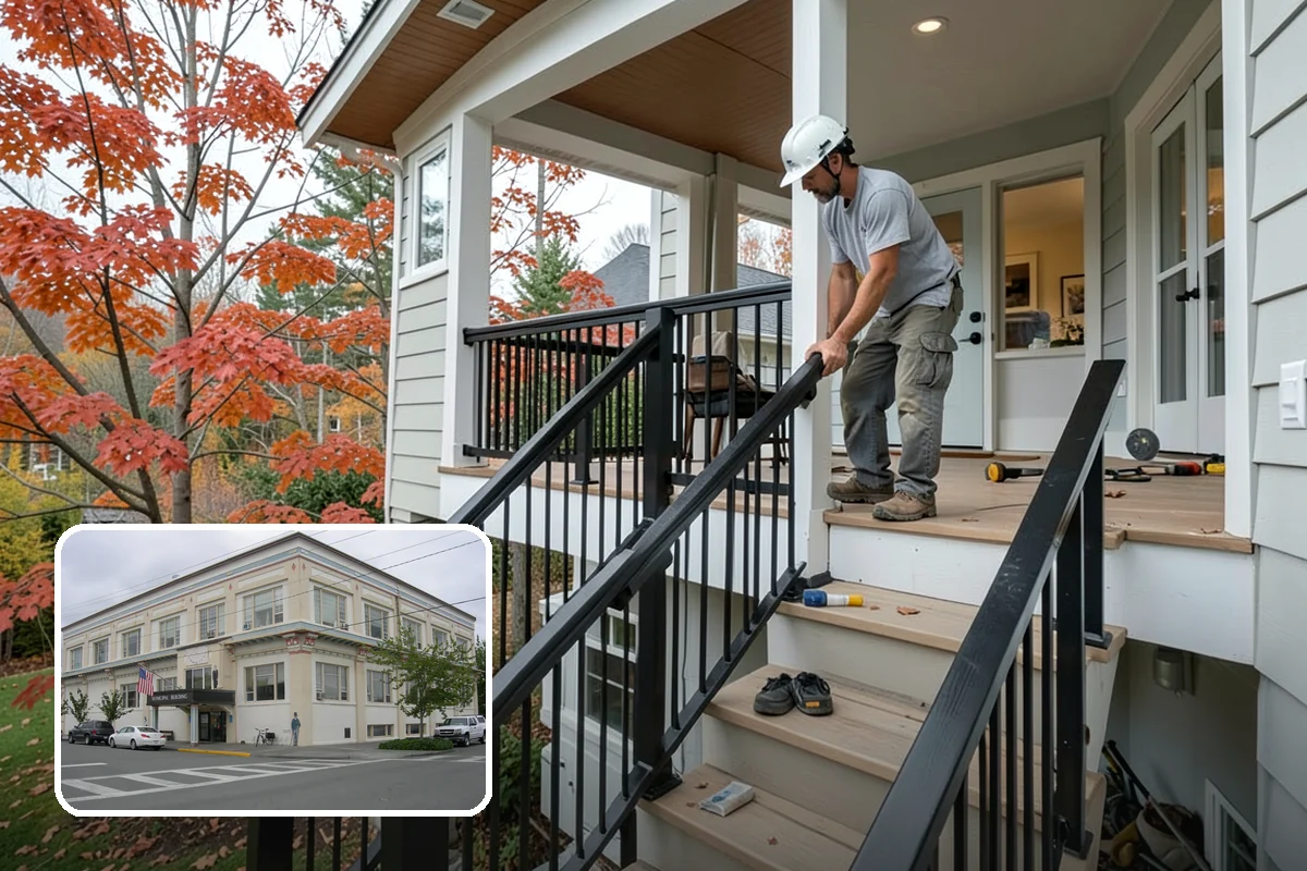 Double Front Door Installation in Anacortes, Skagit County, WA - Impressive, wide-open grand entrance