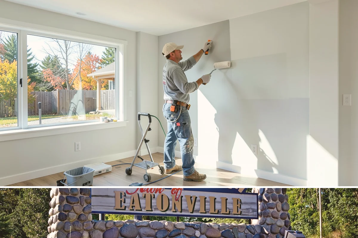 Double Front Door Installation in Eatonville, Pierce County, WA - Drier late-spring through early-fall days are ideal for opening and sealing a wide front entry.