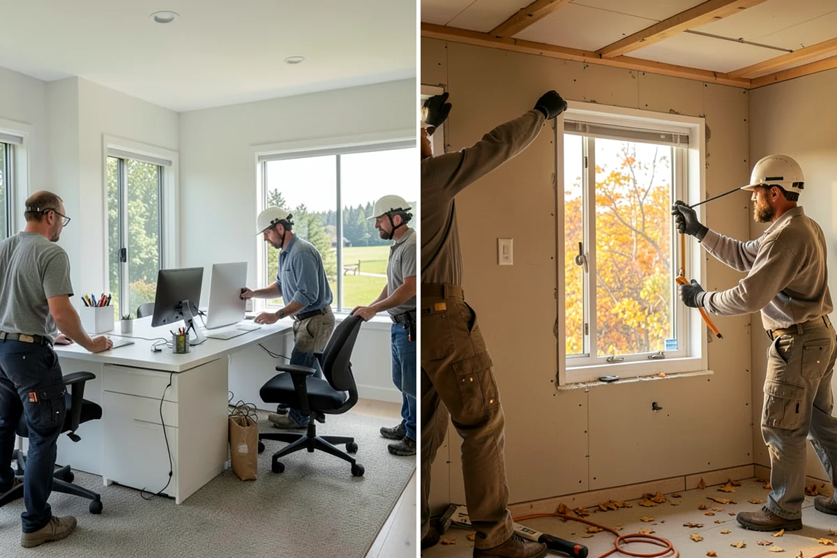 Double Front Door Installation in Everett, Snohomish County, WA - Verify the opening width, header, and structural support