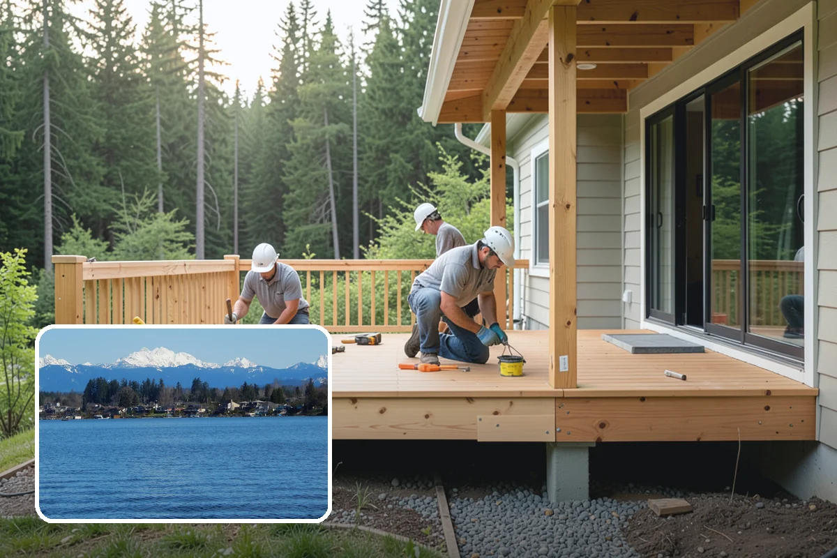 Double Front Door Installation in Lake Stevens, Snohomish County, WA - Impressive, wide-open grand entrance