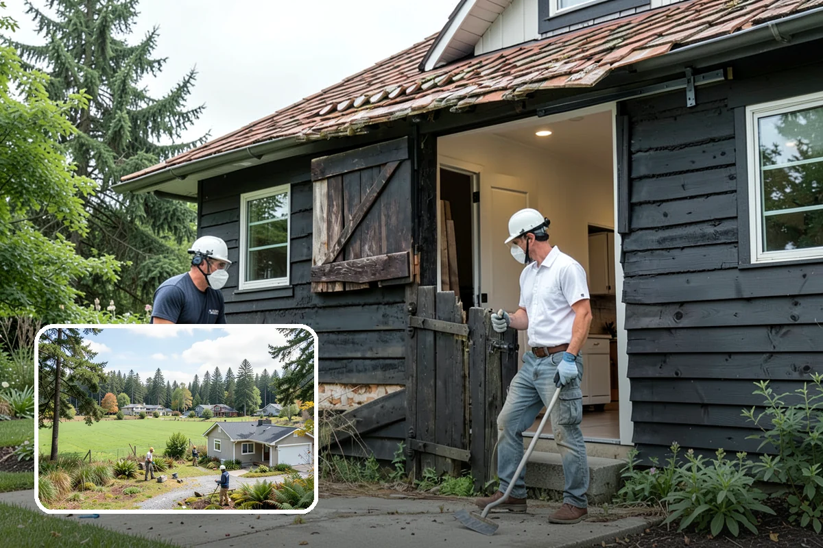 Double Front Door Installation in Lyman, Skagit County, WA - Impressive, wide-open grand entrance