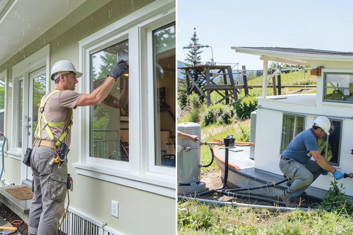 Double Front Door Installation in Medina, King County, WA - Verify the opening width, header, and structural support