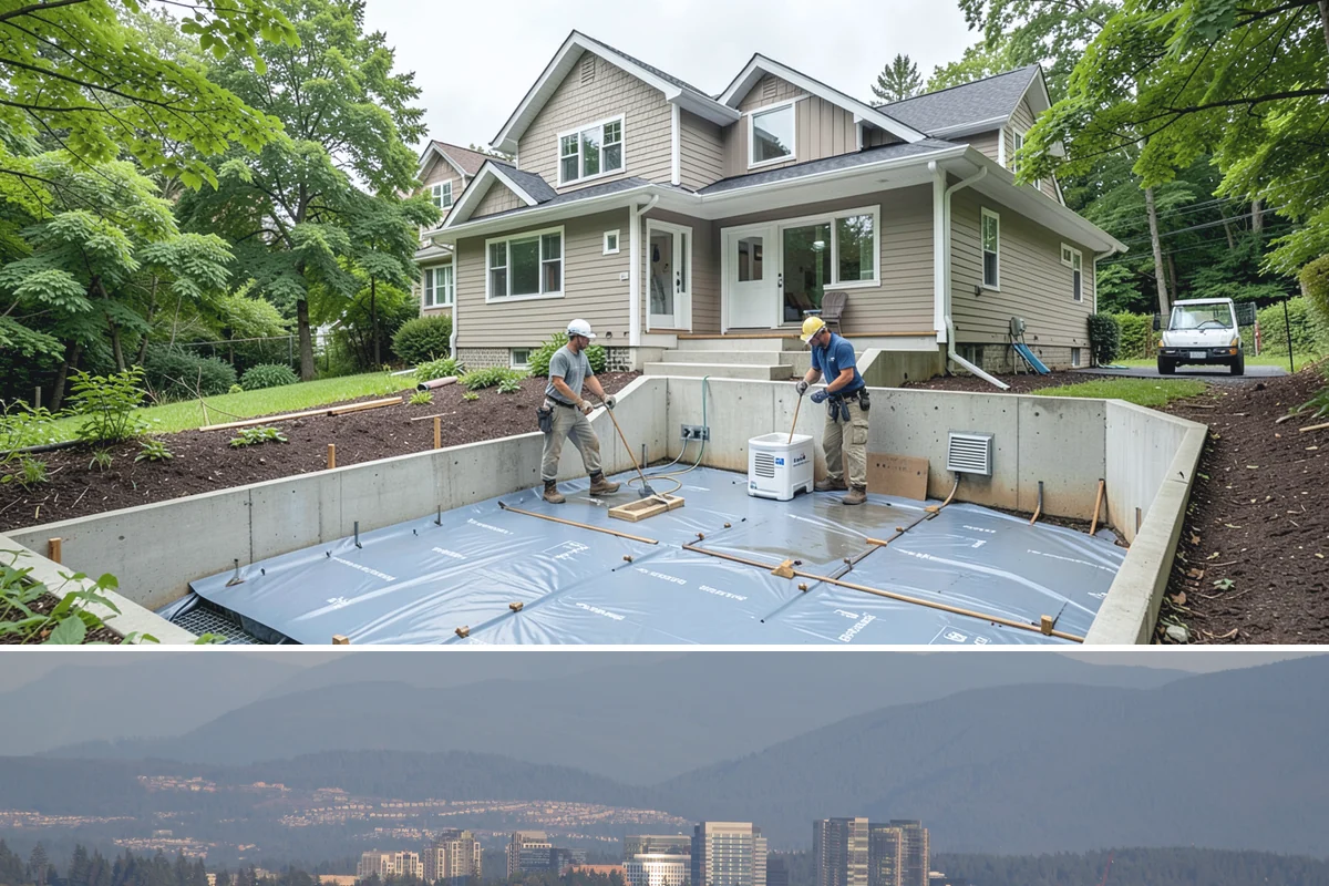 Double Front Door Installation in Medina, King County, WA - Drier late-spring through early-fall days are ideal for opening and sealing a wide front entry.