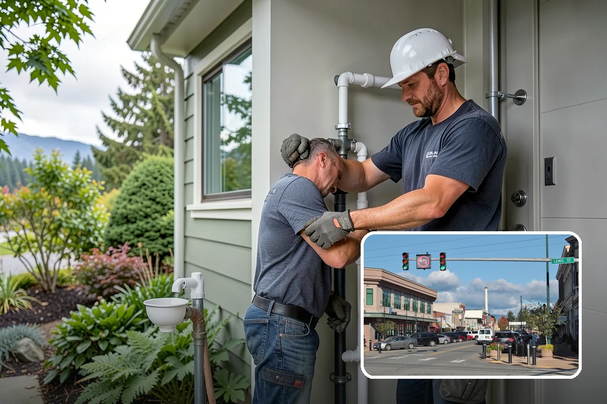 Double Front Door Installation in Monroe, Snohomish County, WA - Impressive, wide-open grand entrance