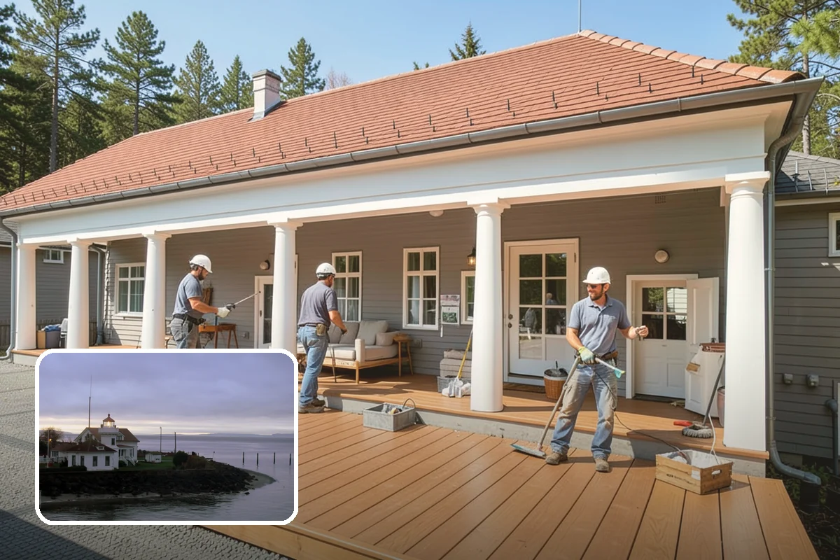 Double Front Door Installation in Mukilteo, Snohomish County, WA - Impressive, wide-open grand entrance