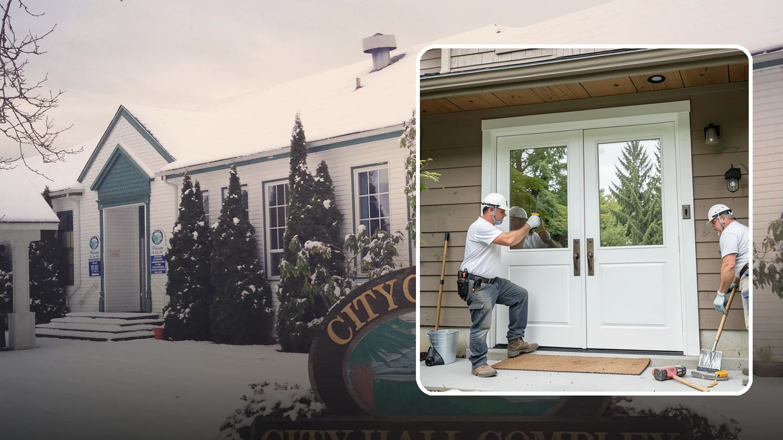 Double Front Door Installation in Pacific, King County, WA - Grand double front doors that make a bold entrance and widen your home's welcome.