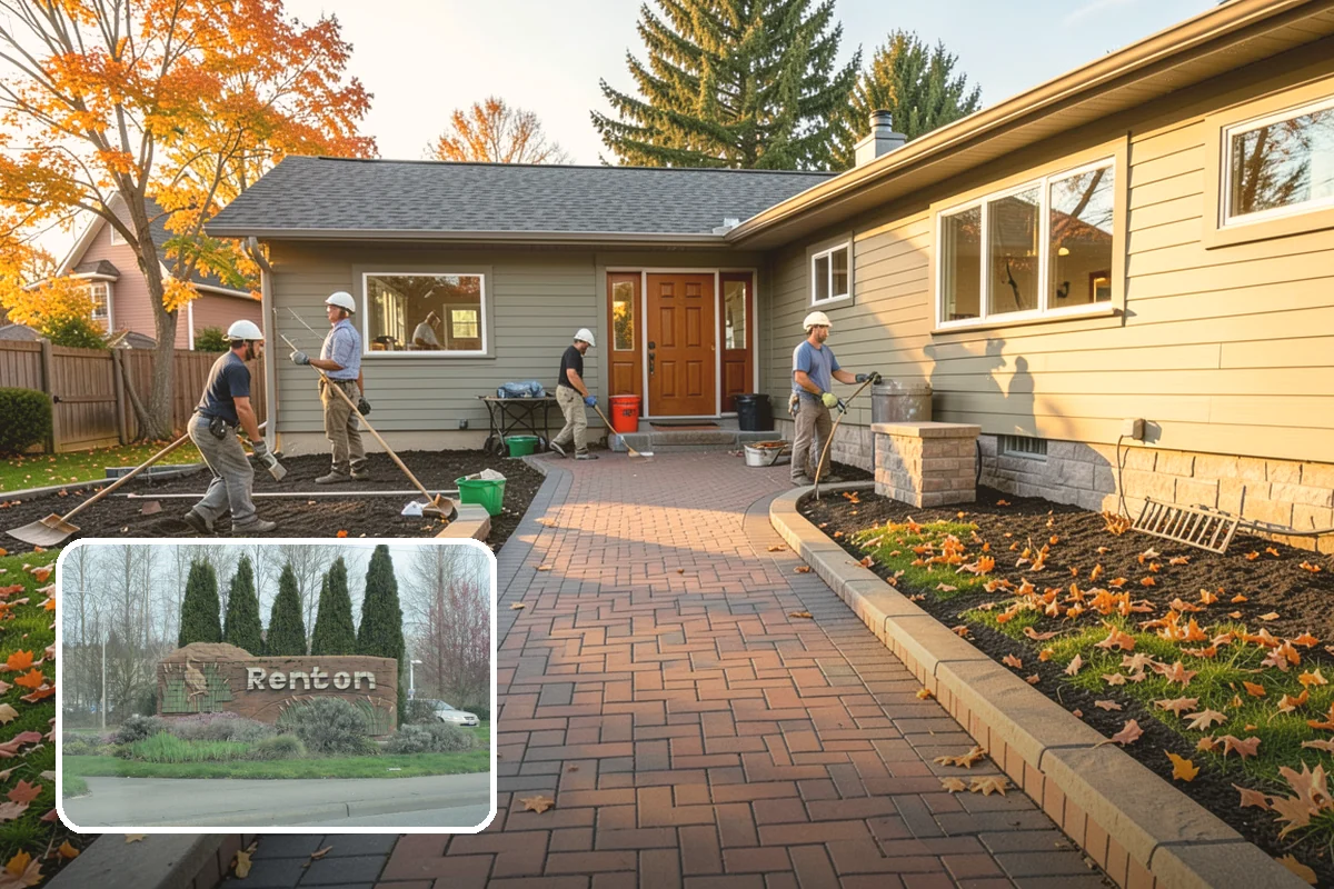 Double Front Door Installation in Renton, King County, WA - Impressive, wide-open grand entrance