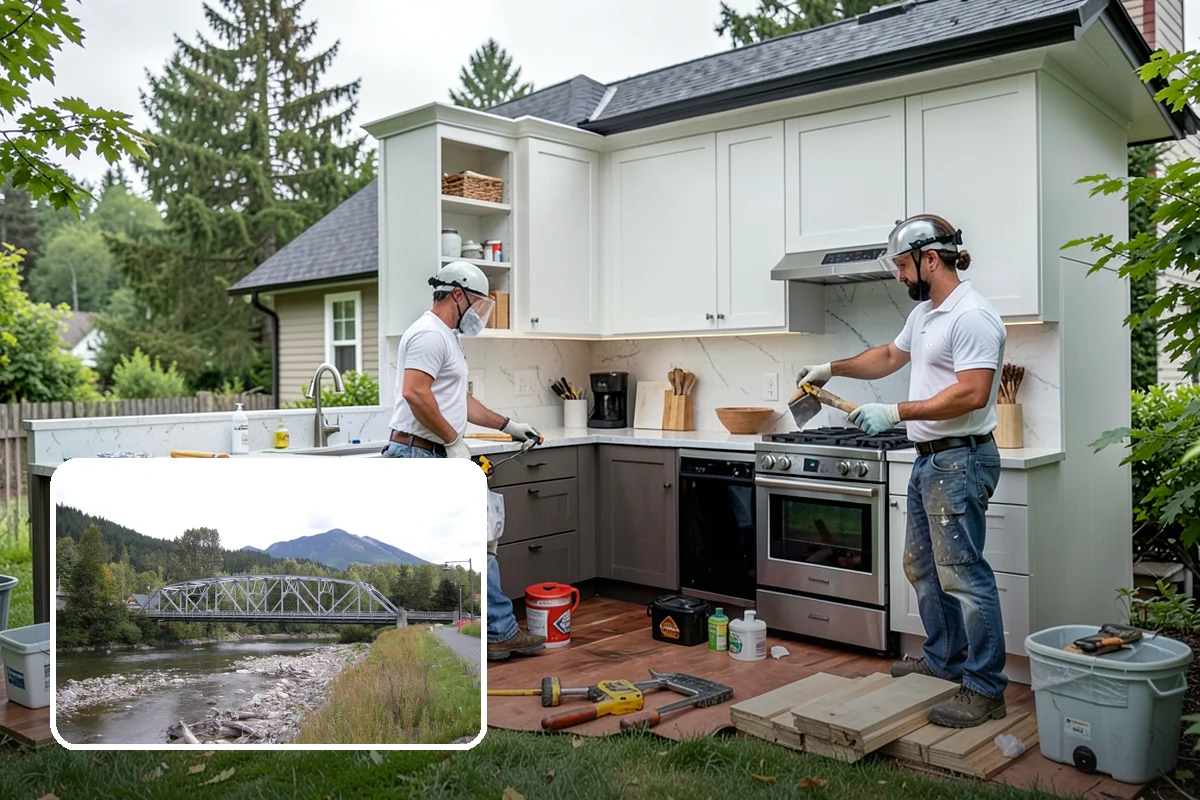 Double Front Door Installation in Skykomish, King County, WA - Impressive, wide-open grand entrance
