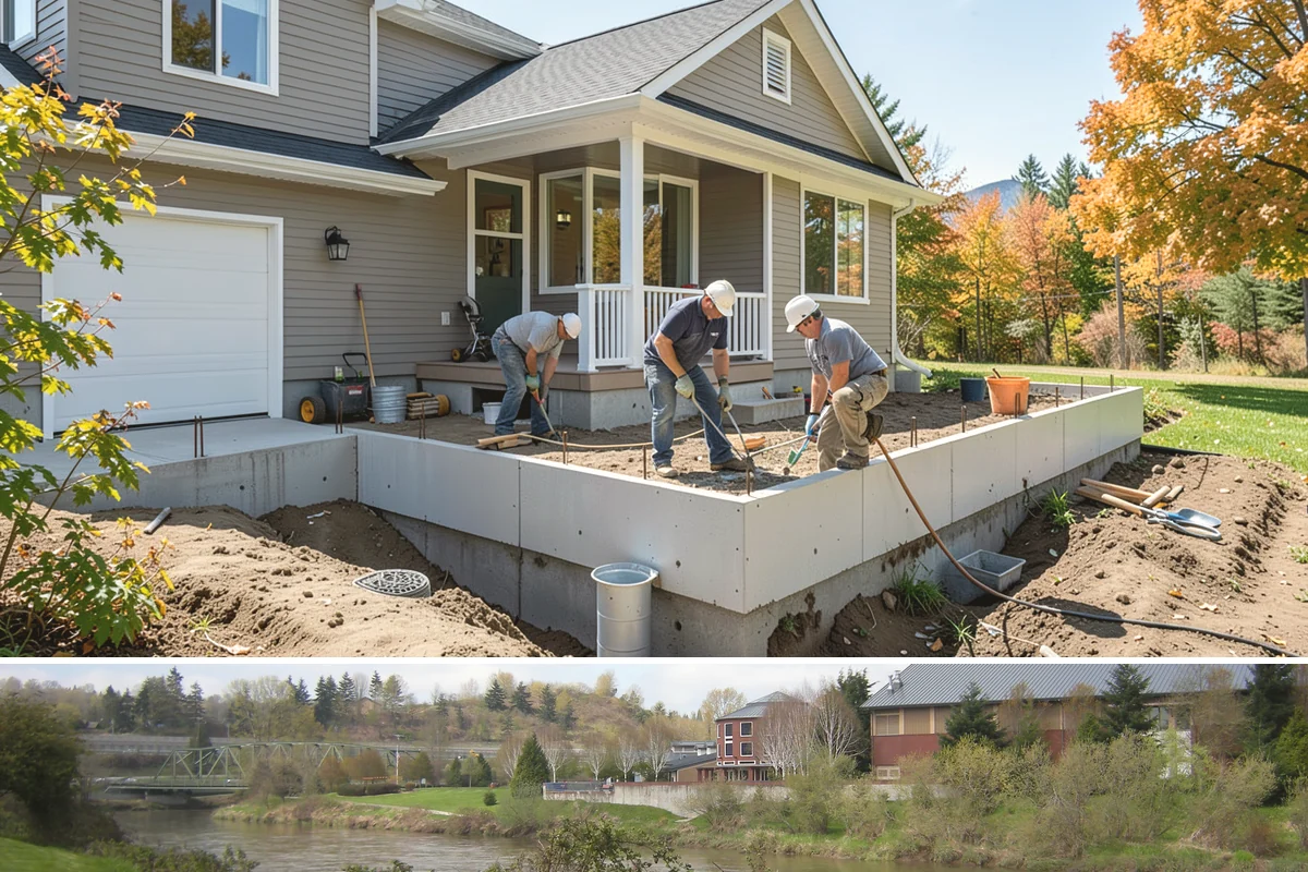 Double Front Door Installation in Tukwila, King County, WA - Drier late-spring through early-fall days are ideal for opening and sealing a wide front entry.